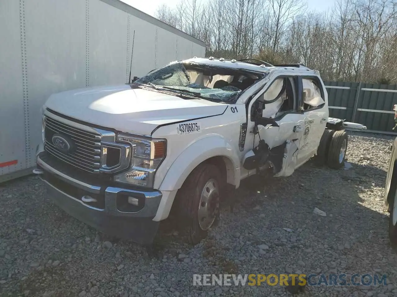 1 fotografías del automóvil dañado 1FT8W4DT3NEE16244 FORD F450 2022