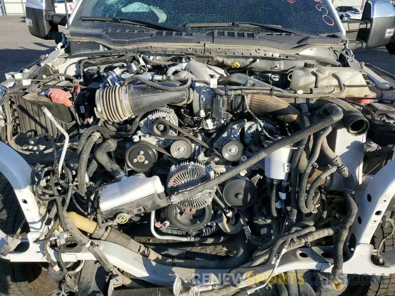 11 fotografías del automóvil dañado 1FT8W4DT8NEF04934 FORD F450 2022