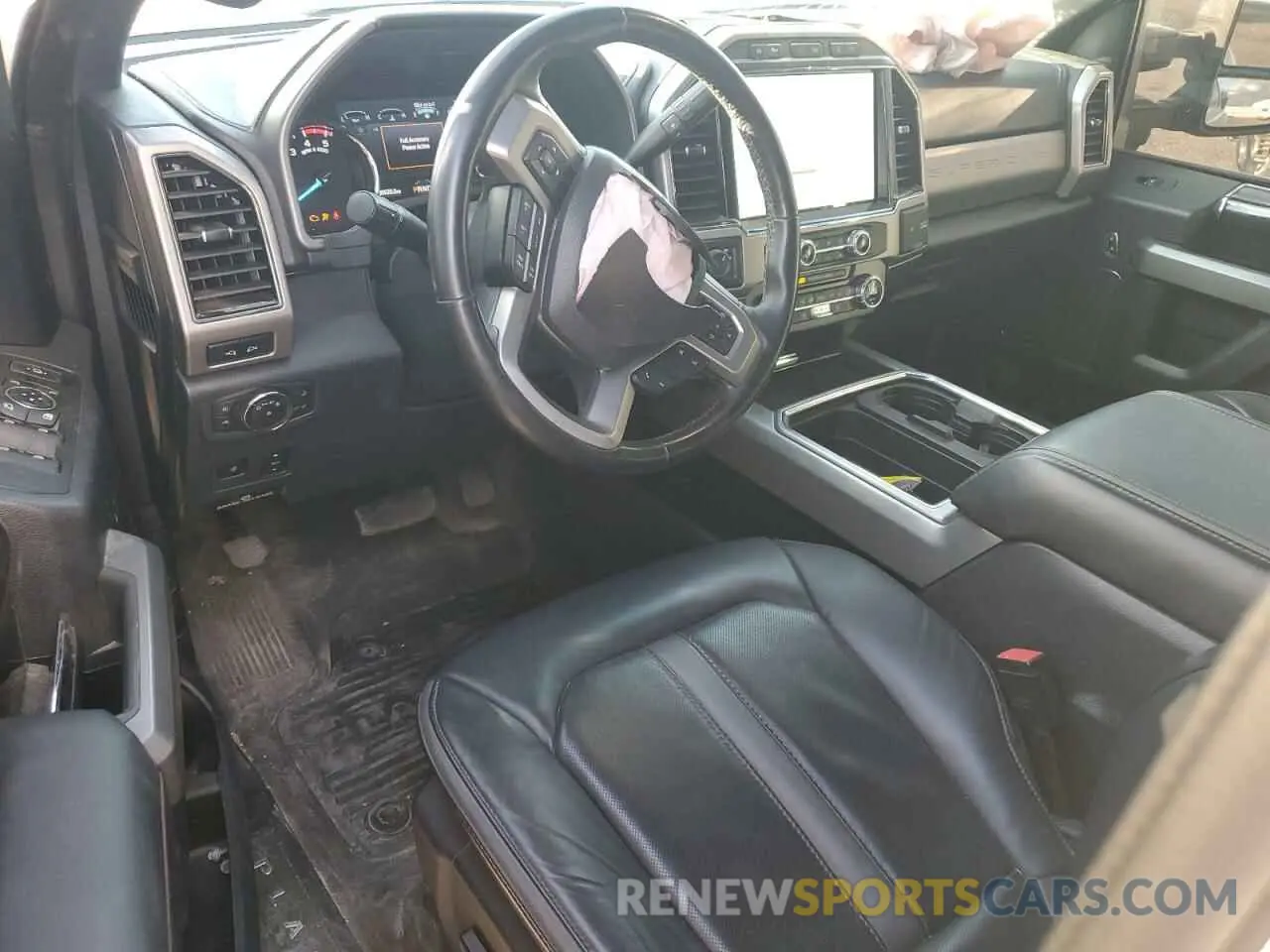 8 fotografías del automóvil dañado 1FT8W4DT8NEF04934 FORD F450 2022