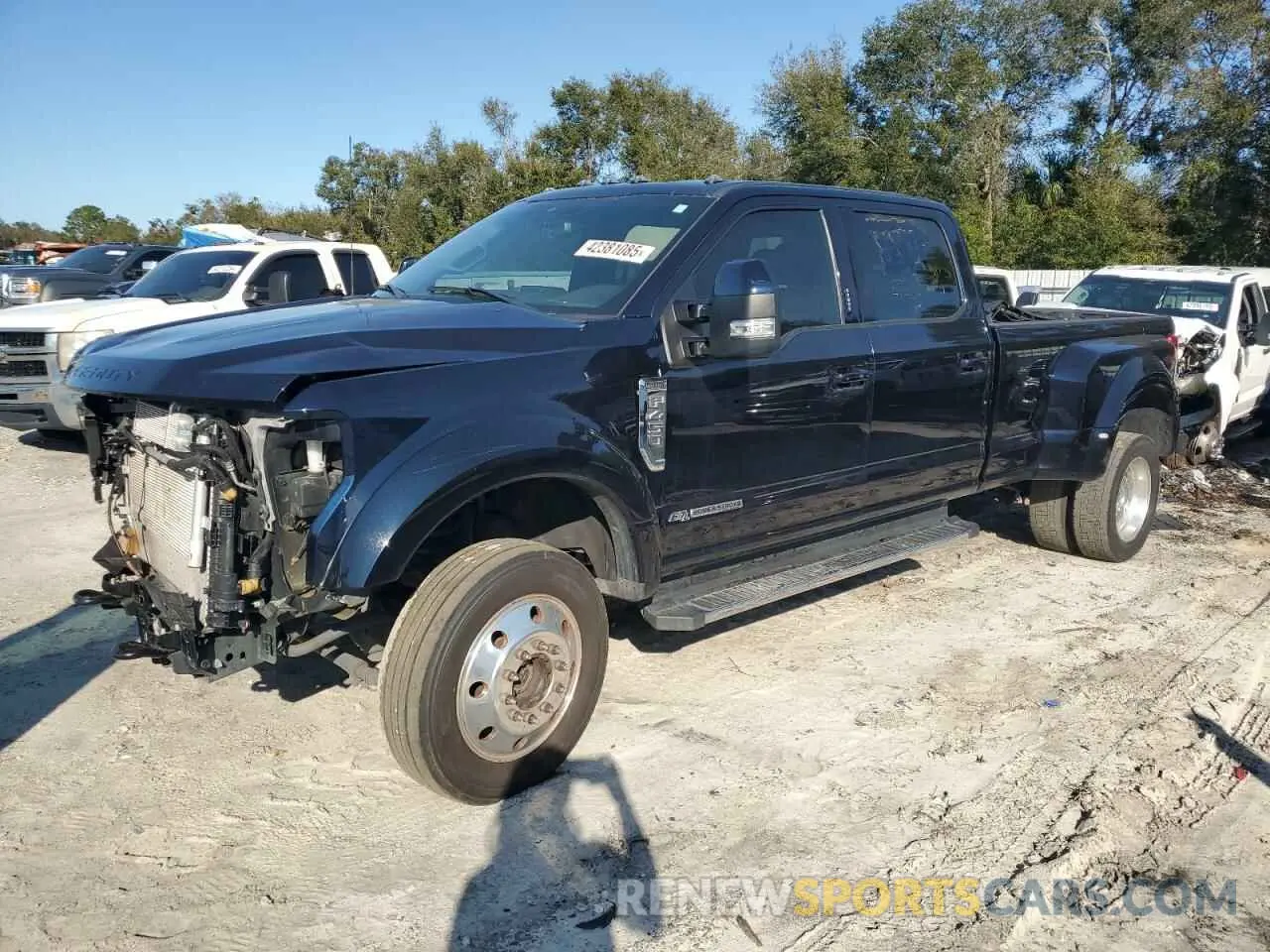 1 fotografías del automóvil dañado 1FT8W4DT9NEE32836 FORD F450 2022