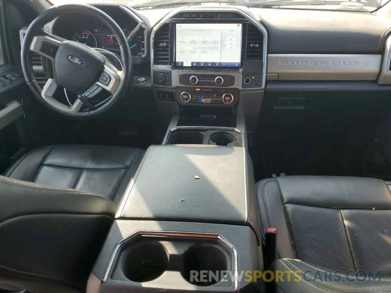 8 fotografías del automóvil dañado 1FT8W4DT9NEE32836 FORD F450 2022