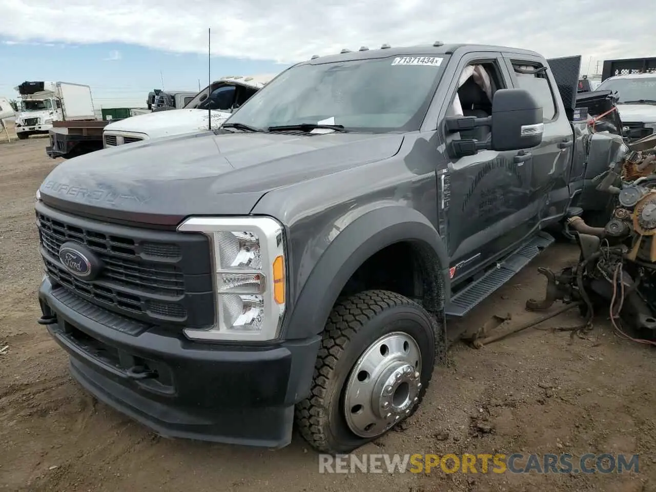 1 fotografías del automóvil dañado 1FT8W4DT1PEC19219 FORD F450 2023