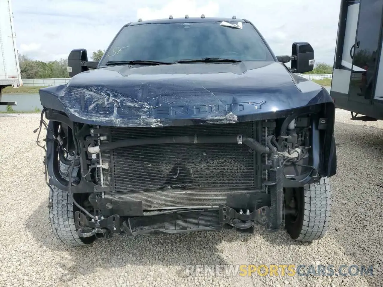 5 fotografías del automóvil dañado 1FT8W4DM0REC65149 FORD F450 2024