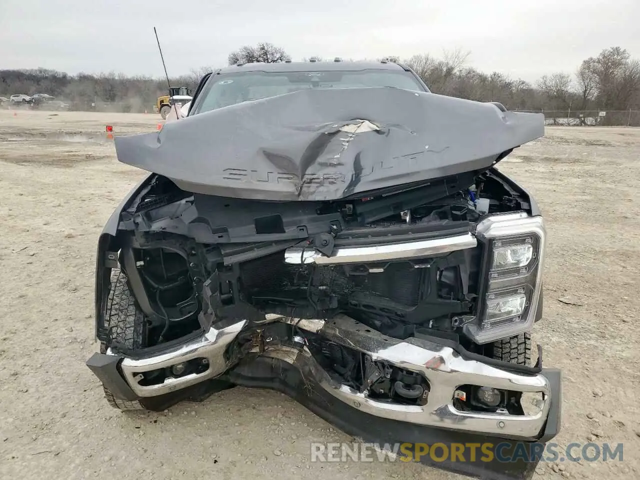 5 fotografías del automóvil dañado 1FT8W4DT4SEC06280 FORD F450 2025