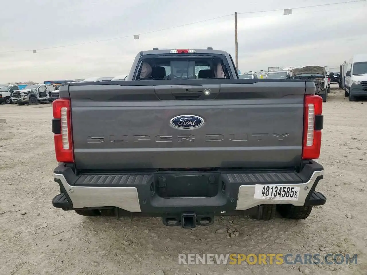 6 fotografías del automóvil dañado 1FT8W4DT4SEC06280 FORD F450 2025
