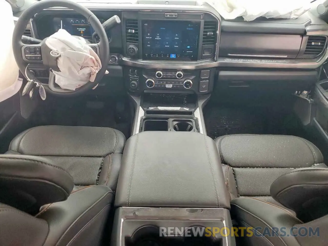8 fotografías del automóvil dañado 1FT8W4DT4SEC06280 FORD F450 2025