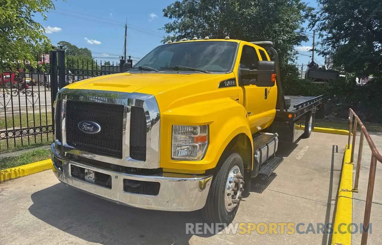 1 fotografías del automóvil dañado 1FDWX6DC8KDF08477 FORD F650 2019