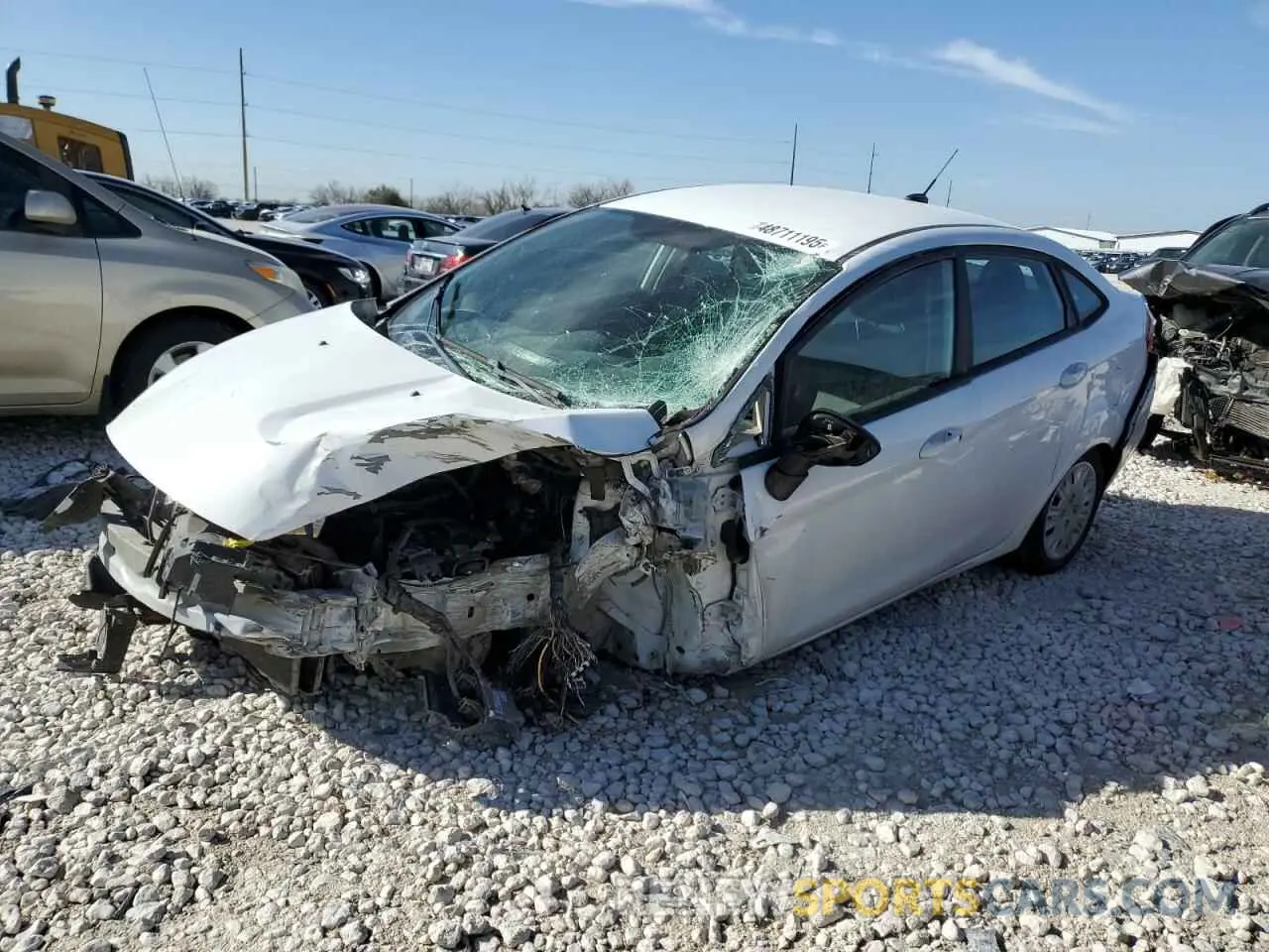 1 fotografías del automóvil dañado 3FADP4AJ6KM129684 FORD FIESTA 2019