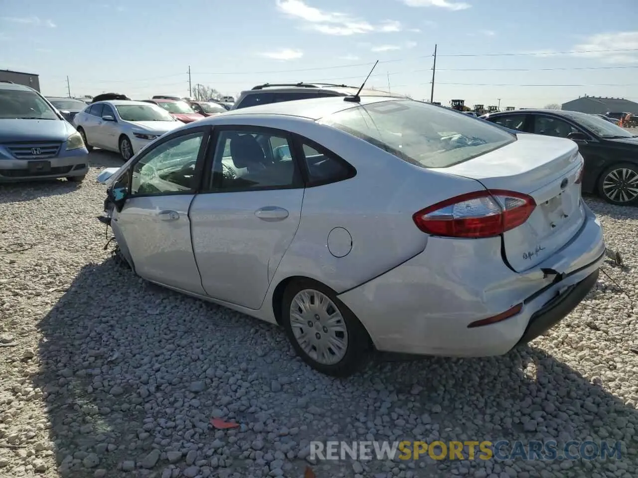 2 fotografías del automóvil dañado 3FADP4AJ6KM129684 FORD FIESTA 2019