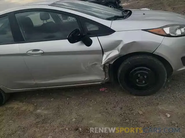 10 fotografías del automóvil dañado 3FADP4AJ8KM161407 FORD FIESTA 2019