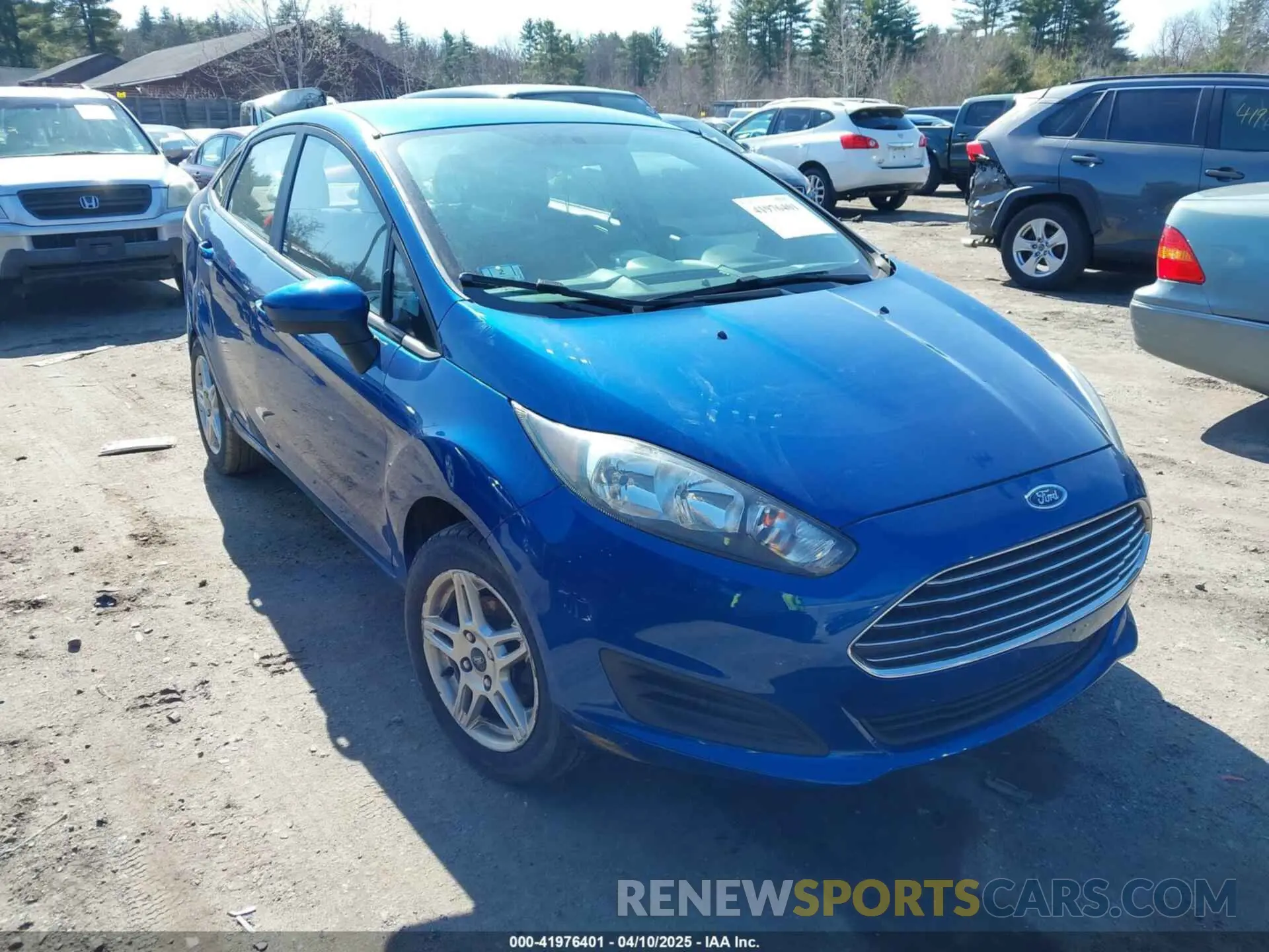 1 fotografías del automóvil dañado 3FADP4BJ0KM113141 FORD FIESTA 2019