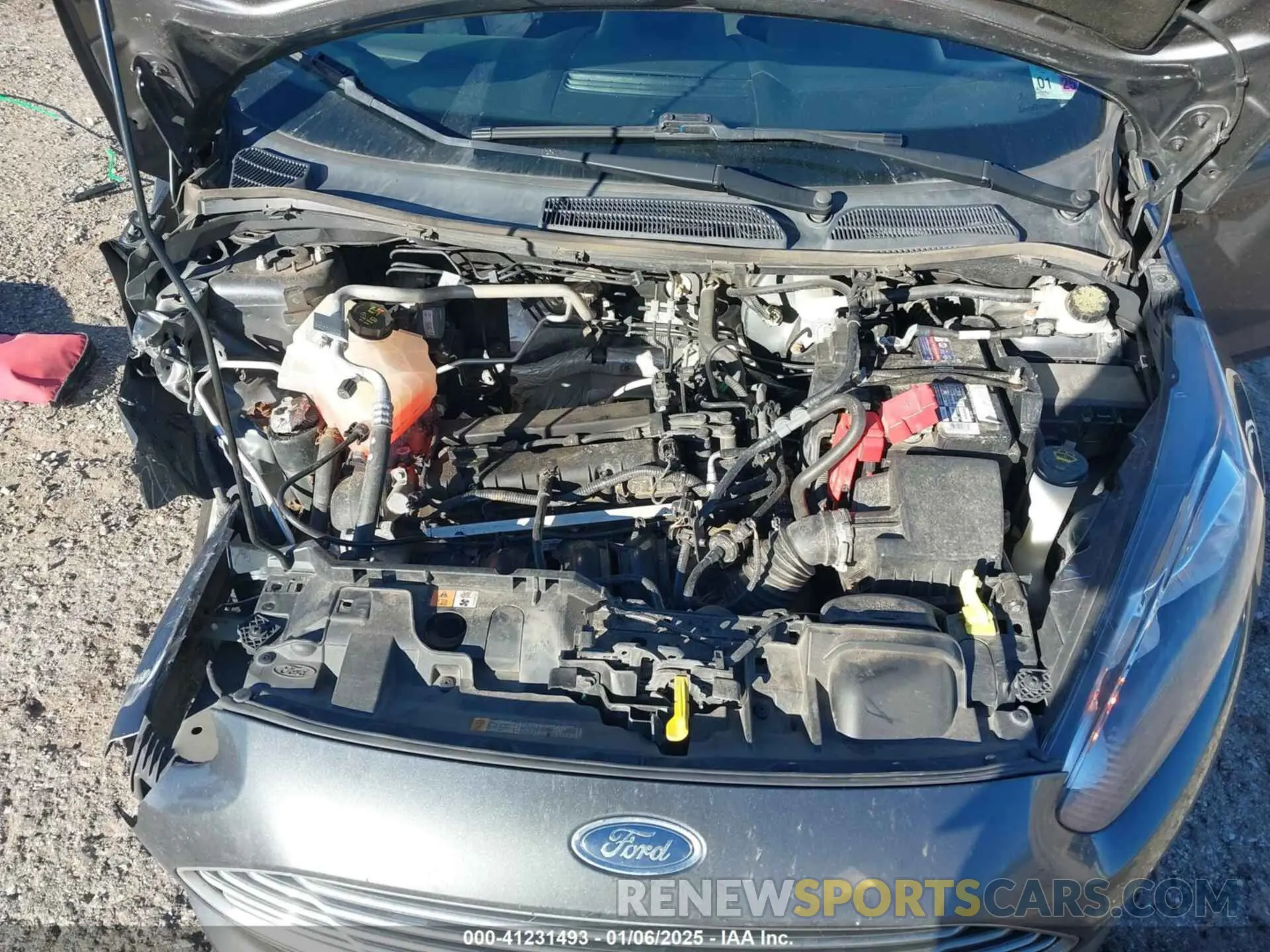 10 fotografías del automóvil dañado 3FADP4BJ0KM123703 FORD FIESTA 2019