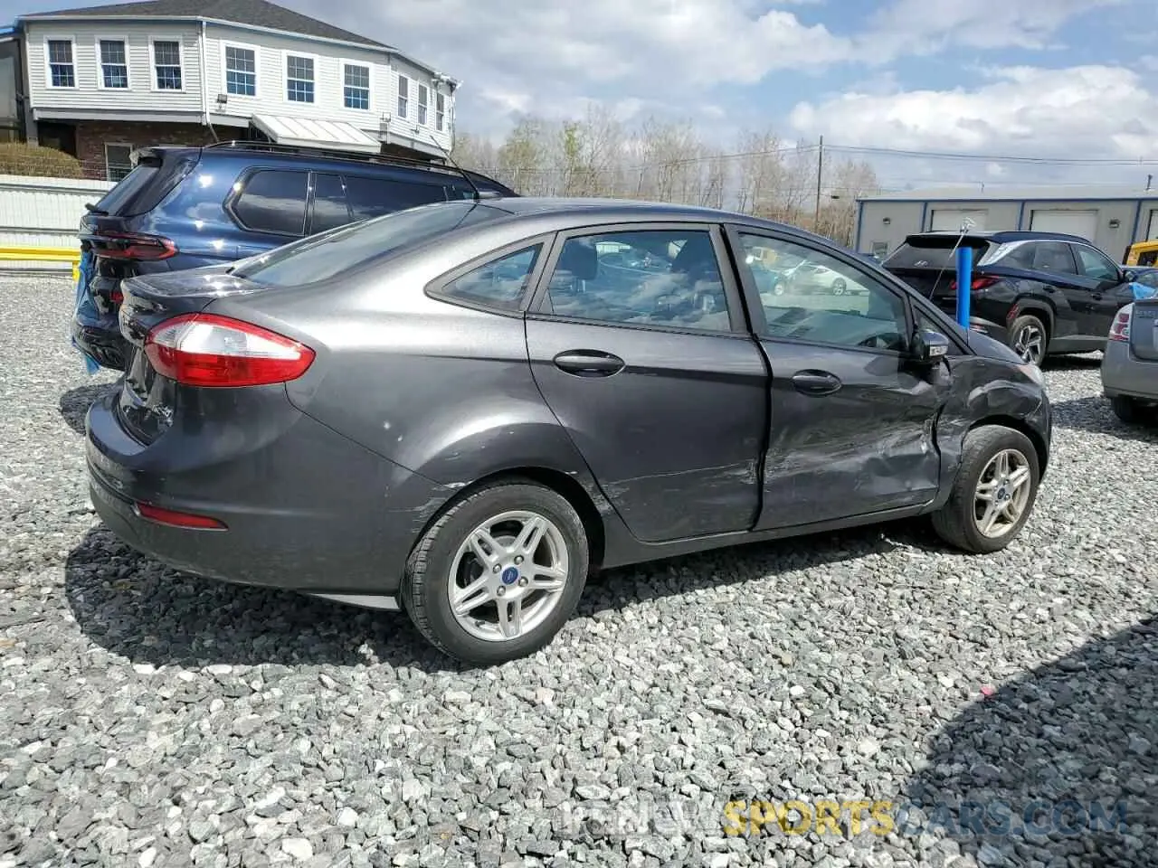 3 fotografías del automóvil dañado 3FADP4BJ0KM131302 FORD FIESTA 2019