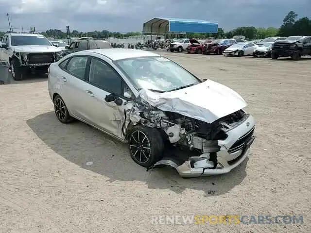 14 fotografías del automóvil dañado 3FADP4BJ0KM153039 FORD FIESTA 2019