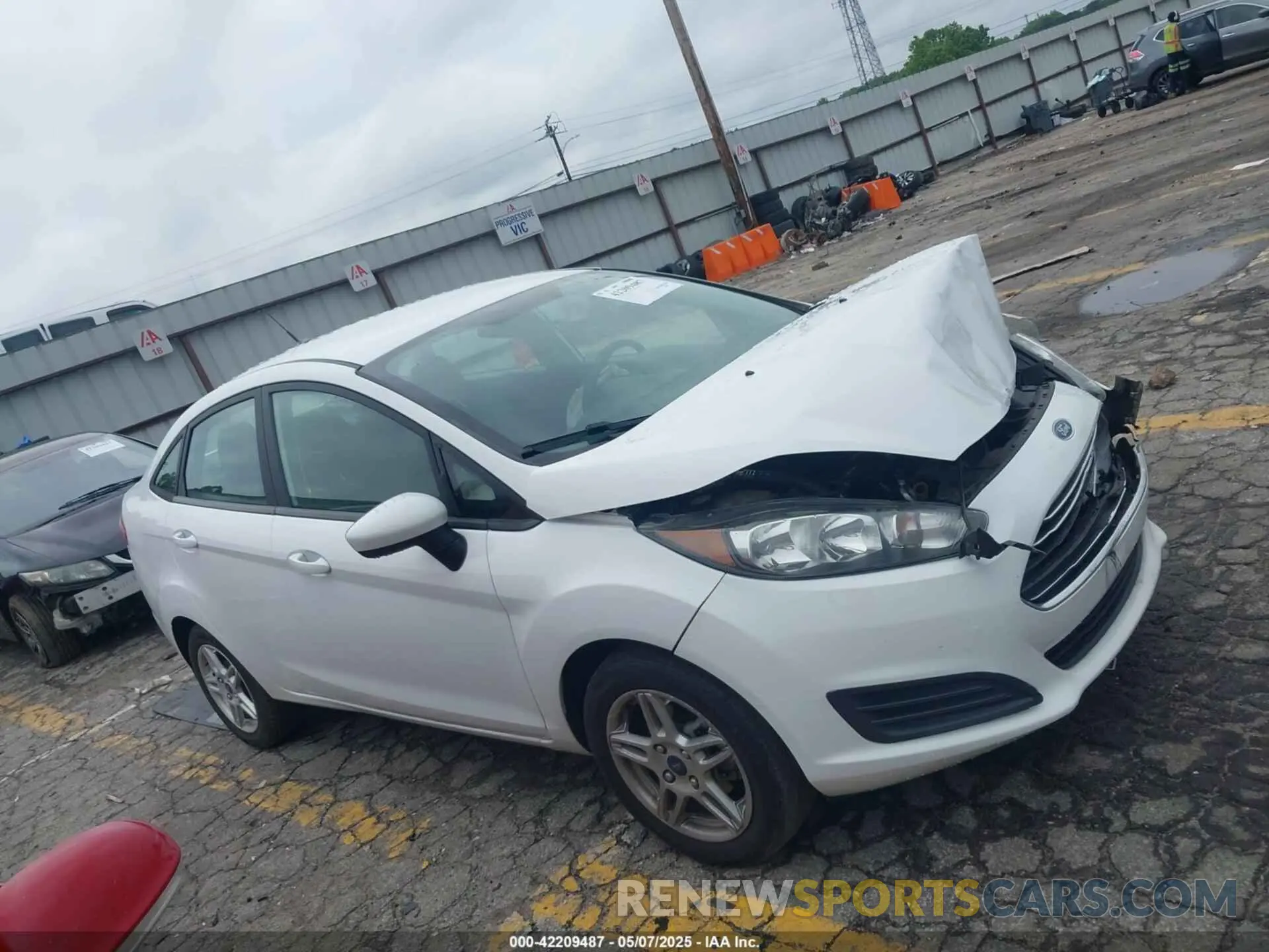 13 fotografías del automóvil dañado 3FADP4BJ0KM154255 FORD FIESTA 2019