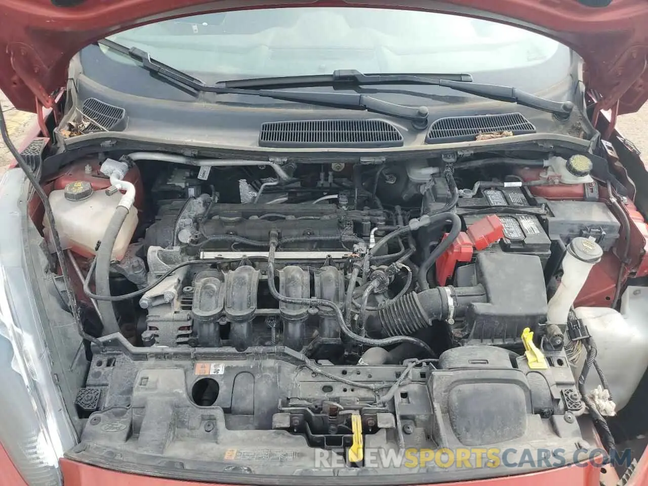 11 fotografías del automóvil dañado 3FADP4BJ1KM126836 FORD FIESTA 2019