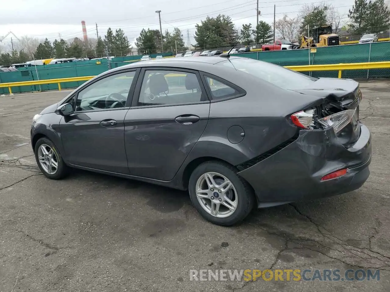 2 fotografías del automóvil dañado 3FADP4BJ1KM137979 FORD FIESTA 2019