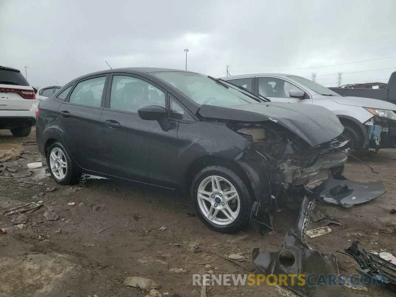 4 fotografías del automóvil dañado 3FADP4BJ1KM165488 FORD FIESTA 2019