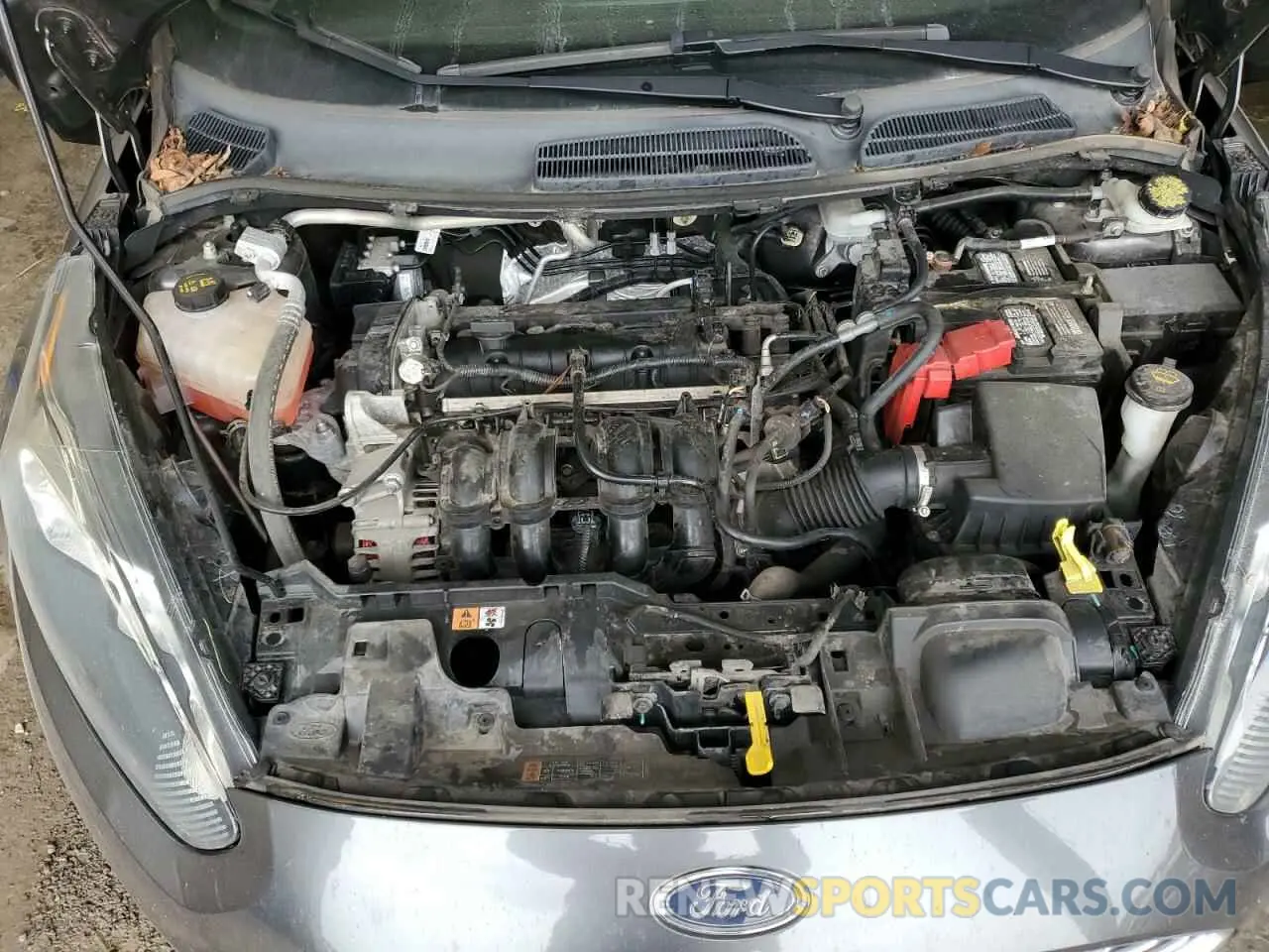 11 fotografías del automóvil dañado 3FADP4BJ2KM117840 FORD FIESTA 2019