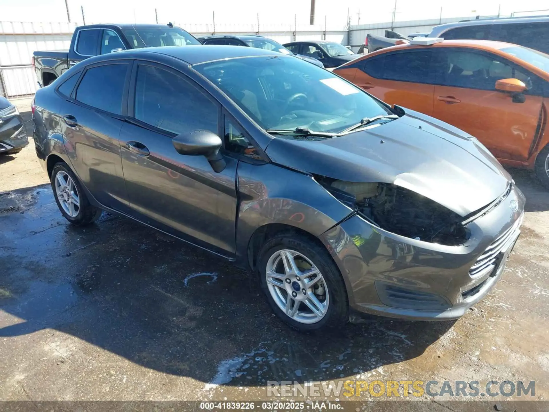 1 fotografías del automóvil dañado 3FADP4BJ2KM122701 FORD FIESTA 2019
