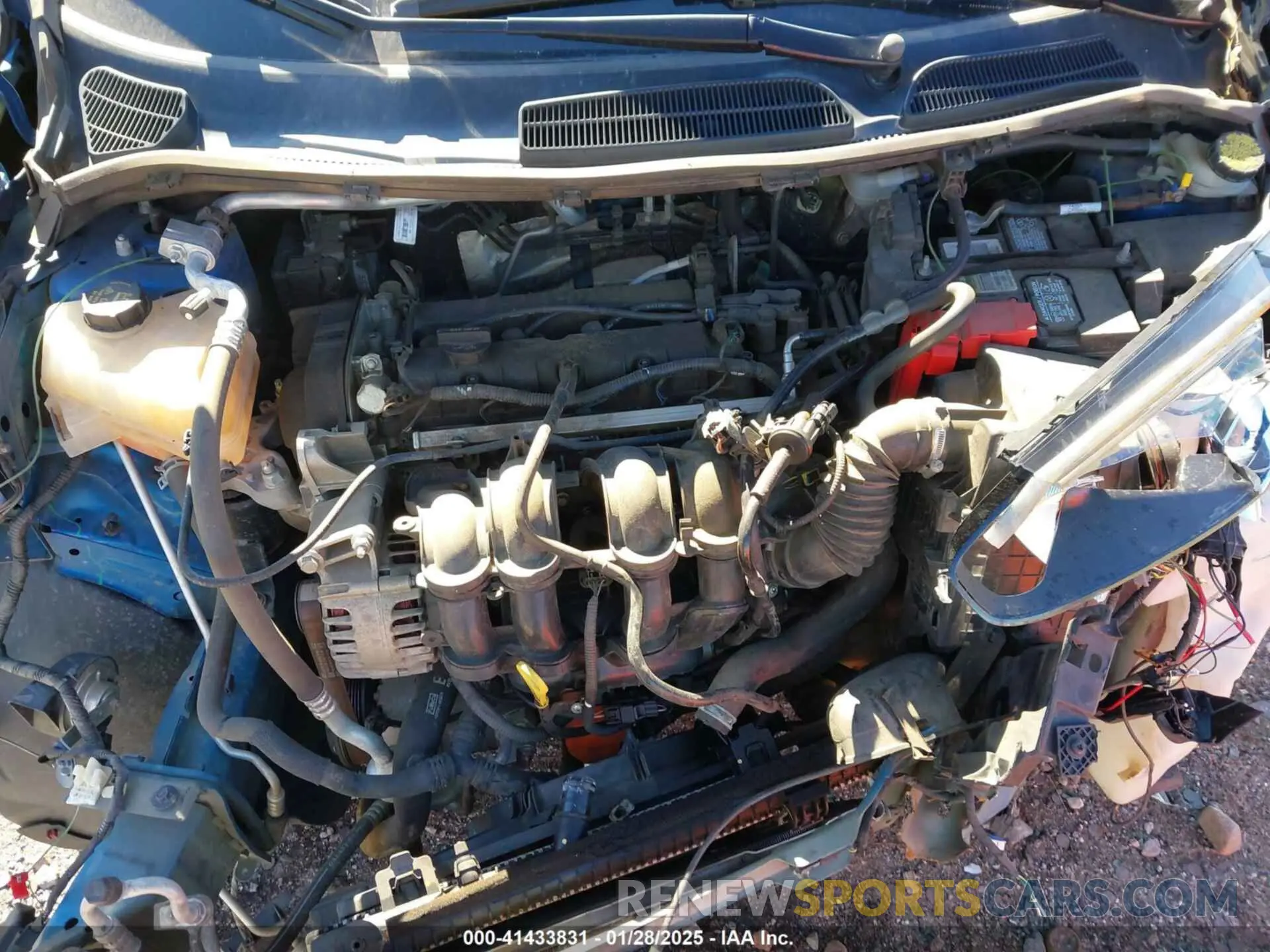 10 fotografías del automóvil dañado 3FADP4BJ2KM164611 FORD FIESTA 2019