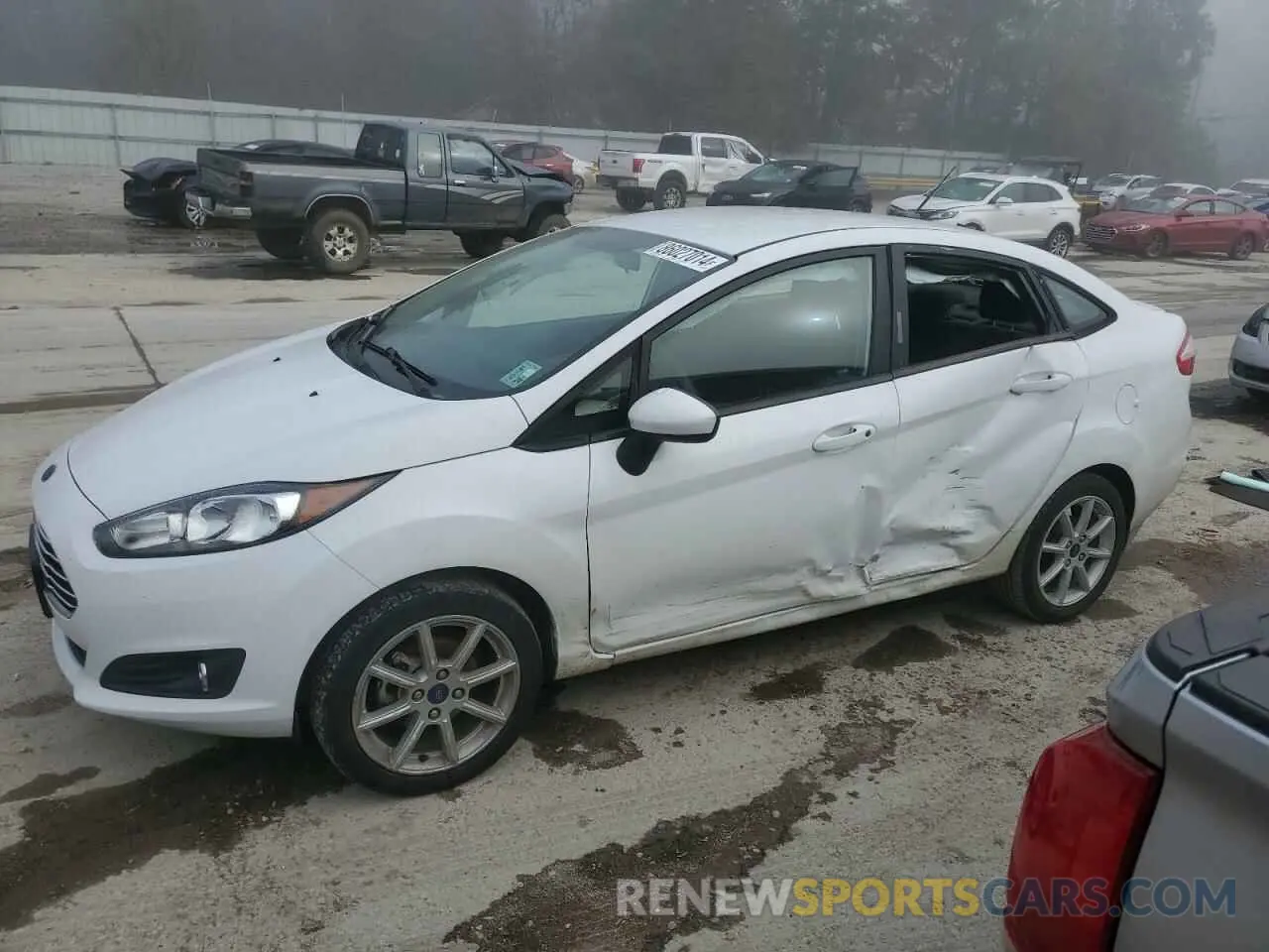 1 fotografías del automóvil dañado 3FADP4BJ3KM106281 FORD FIESTA 2019