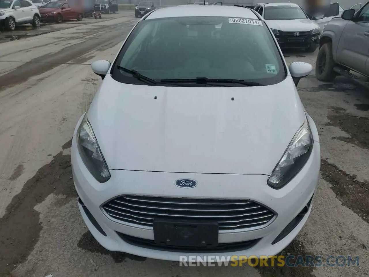 5 fotografías del automóvil dañado 3FADP4BJ3KM106281 FORD FIESTA 2019