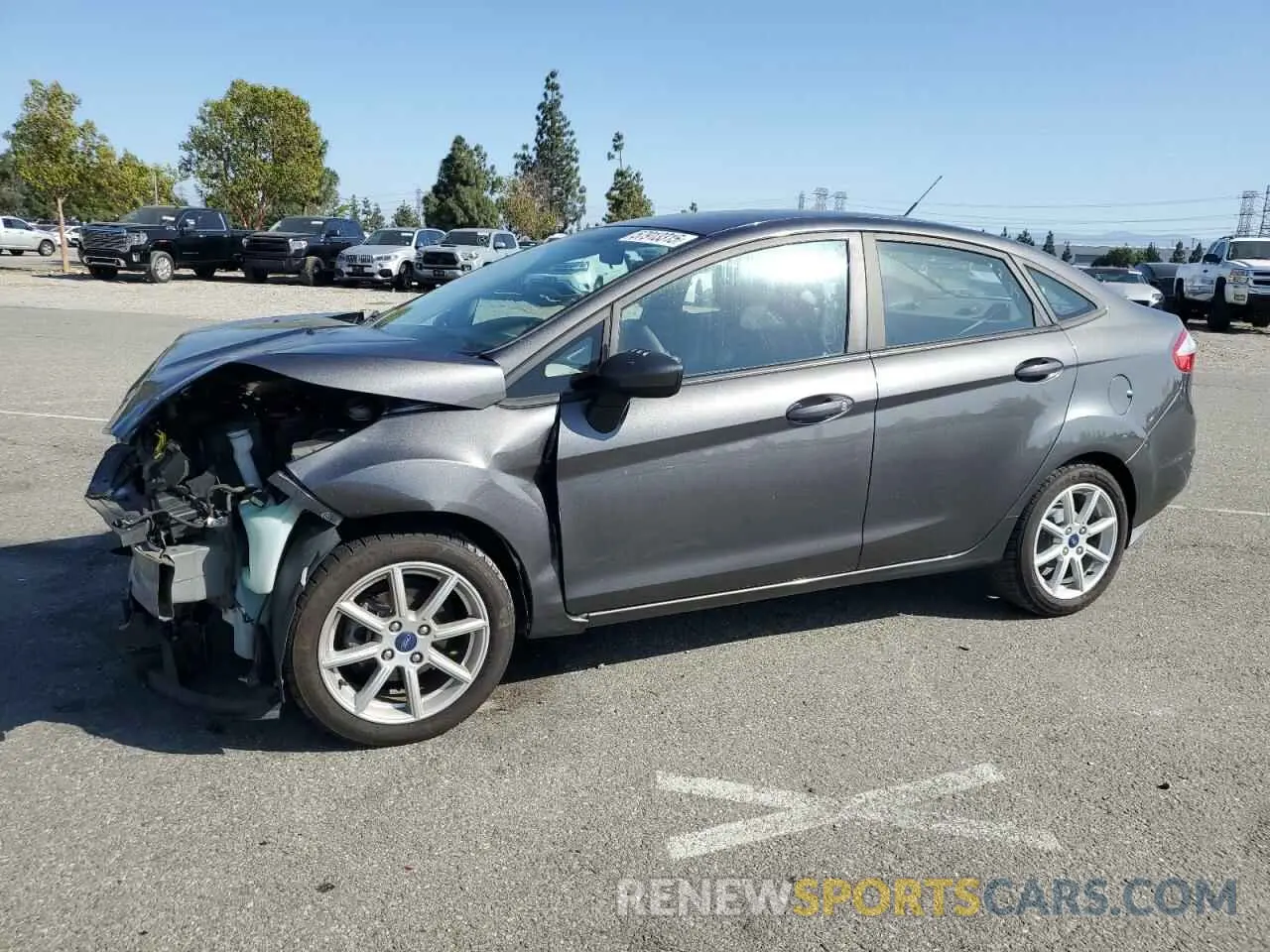1 fotografías del automóvil dañado 3FADP4BJ4KM106189 FORD FIESTA 2019