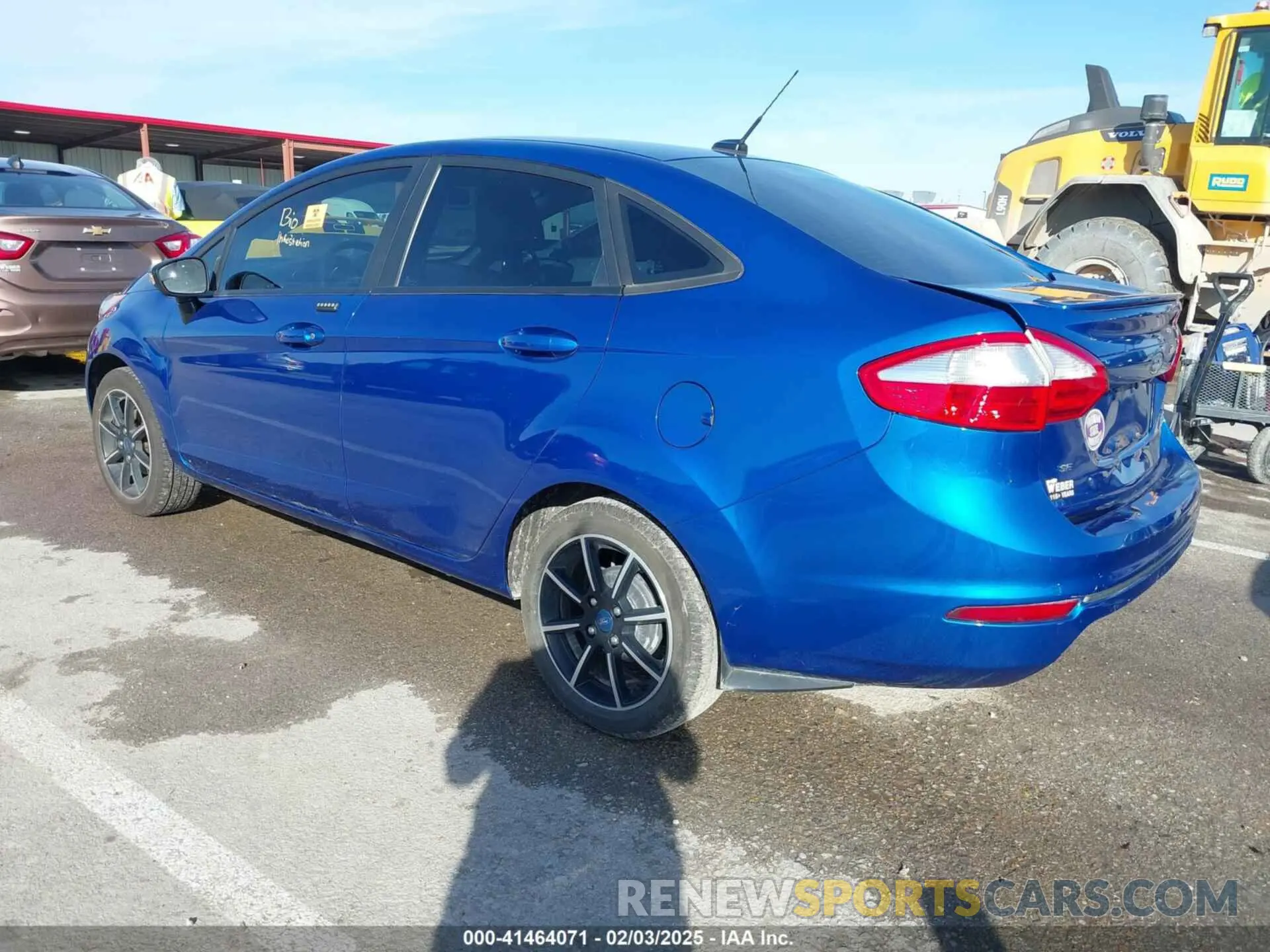 3 fotografías del automóvil dañado 3FADP4BJ4KM110484 FORD FIESTA 2019