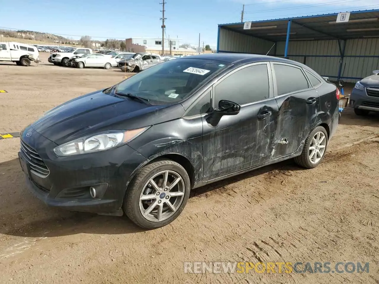 1 fotografías del automóvil dañado 3FADP4BJ5KM137371 FORD FIESTA 2019
