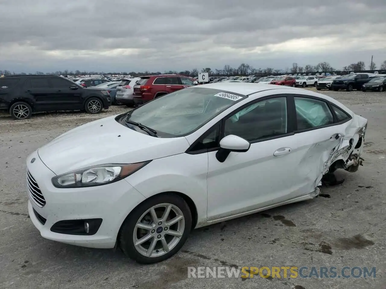 1 fotografías del automóvil dañado 3FADP4BJ5KM145731 FORD FIESTA 2019