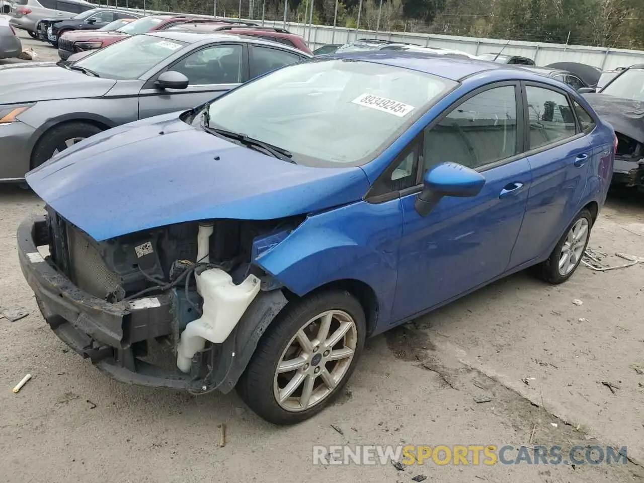 1 fotografías del automóvil dañado 3FADP4BJ5KM150735 FORD FIESTA 2019