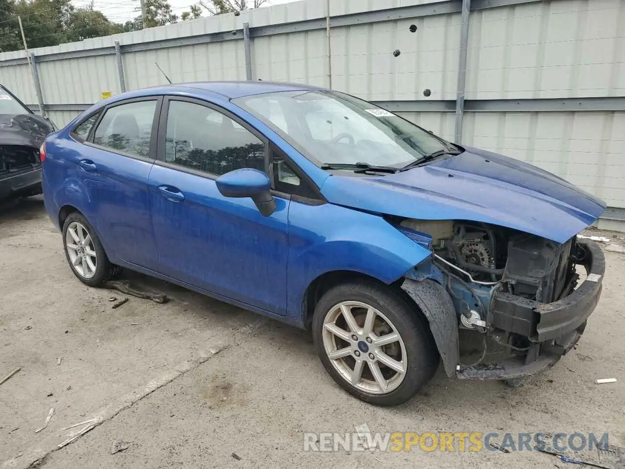 4 fotografías del automóvil dañado 3FADP4BJ5KM150735 FORD FIESTA 2019
