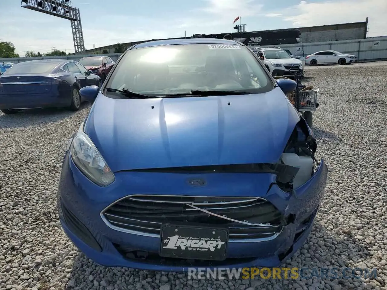 5 fotografías del automóvil dañado 3FADP4BJ5KM159385 FORD FIESTA 2019