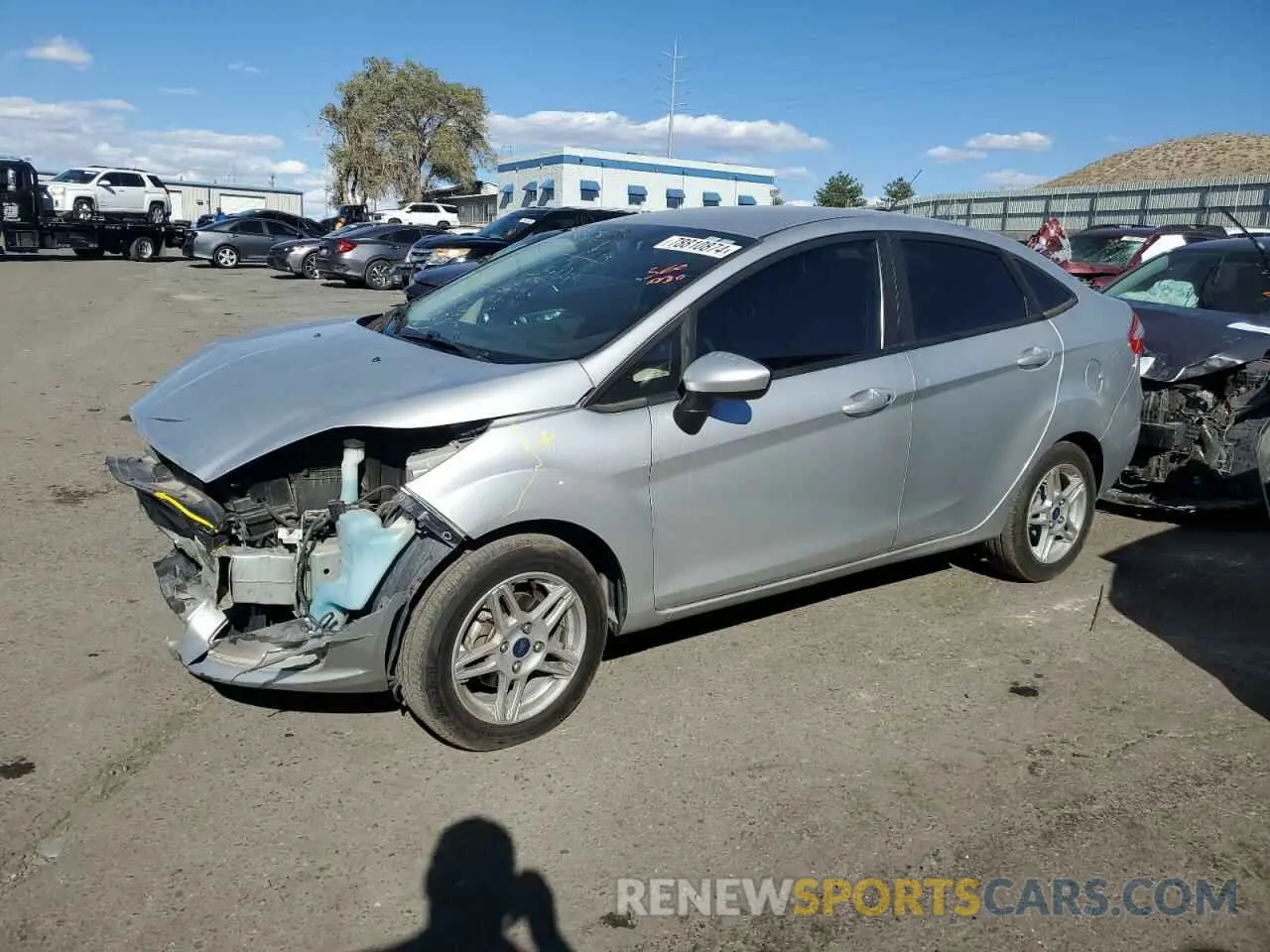 1 fotografías del automóvil dañado 3FADP4BJ6KM111961 FORD FIESTA 2019