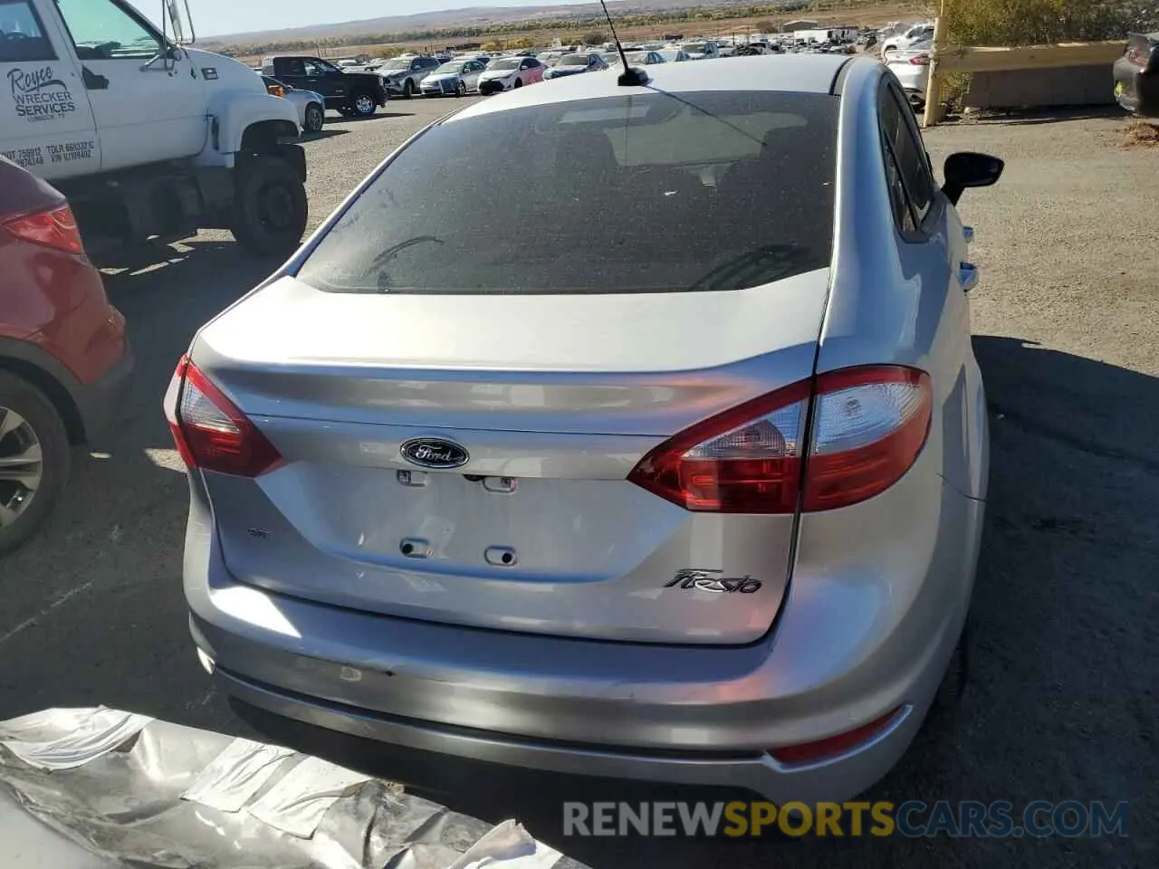 6 fotografías del automóvil dañado 3FADP4BJ6KM111961 FORD FIESTA 2019