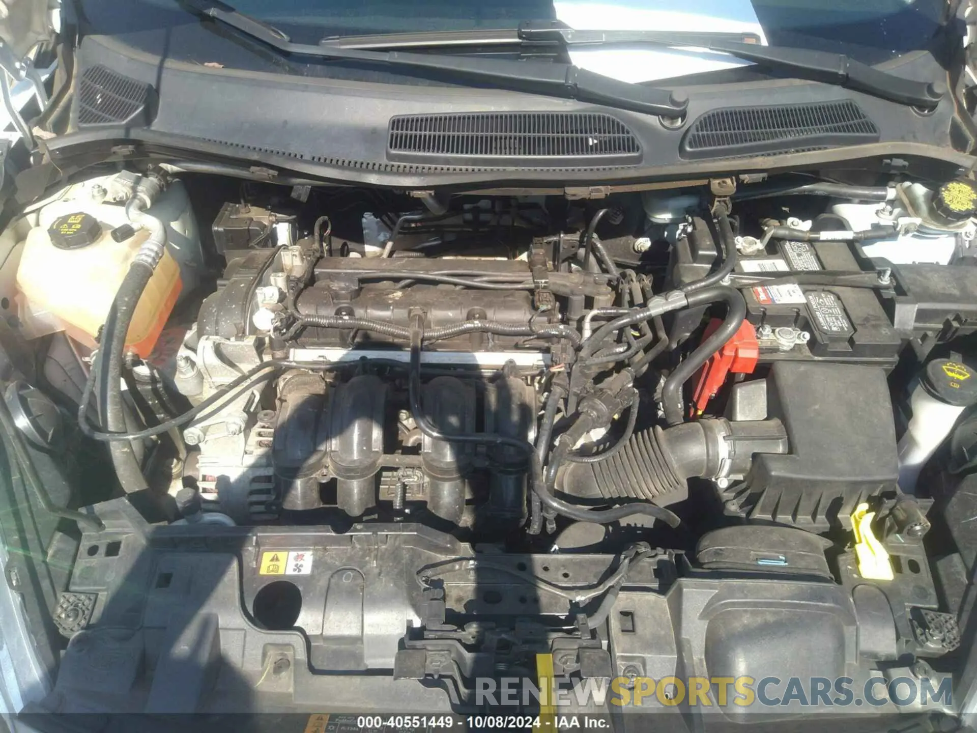 10 fotografías del automóvil dañado 3FADP4BJ6KM147827 FORD FIESTA 2019
