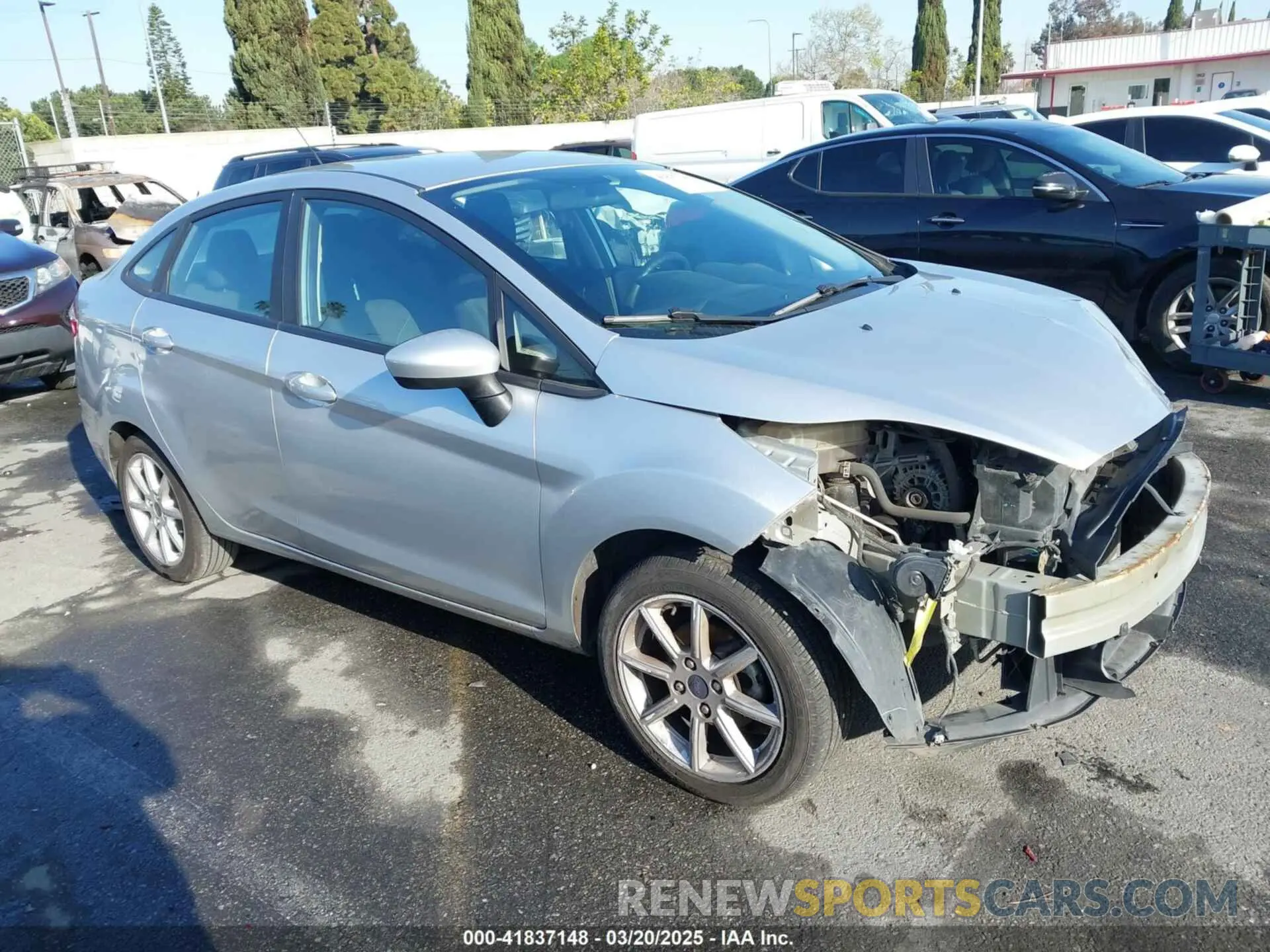1 fotografías del automóvil dañado 3FADP4BJ6KM150081 FORD FIESTA 2019