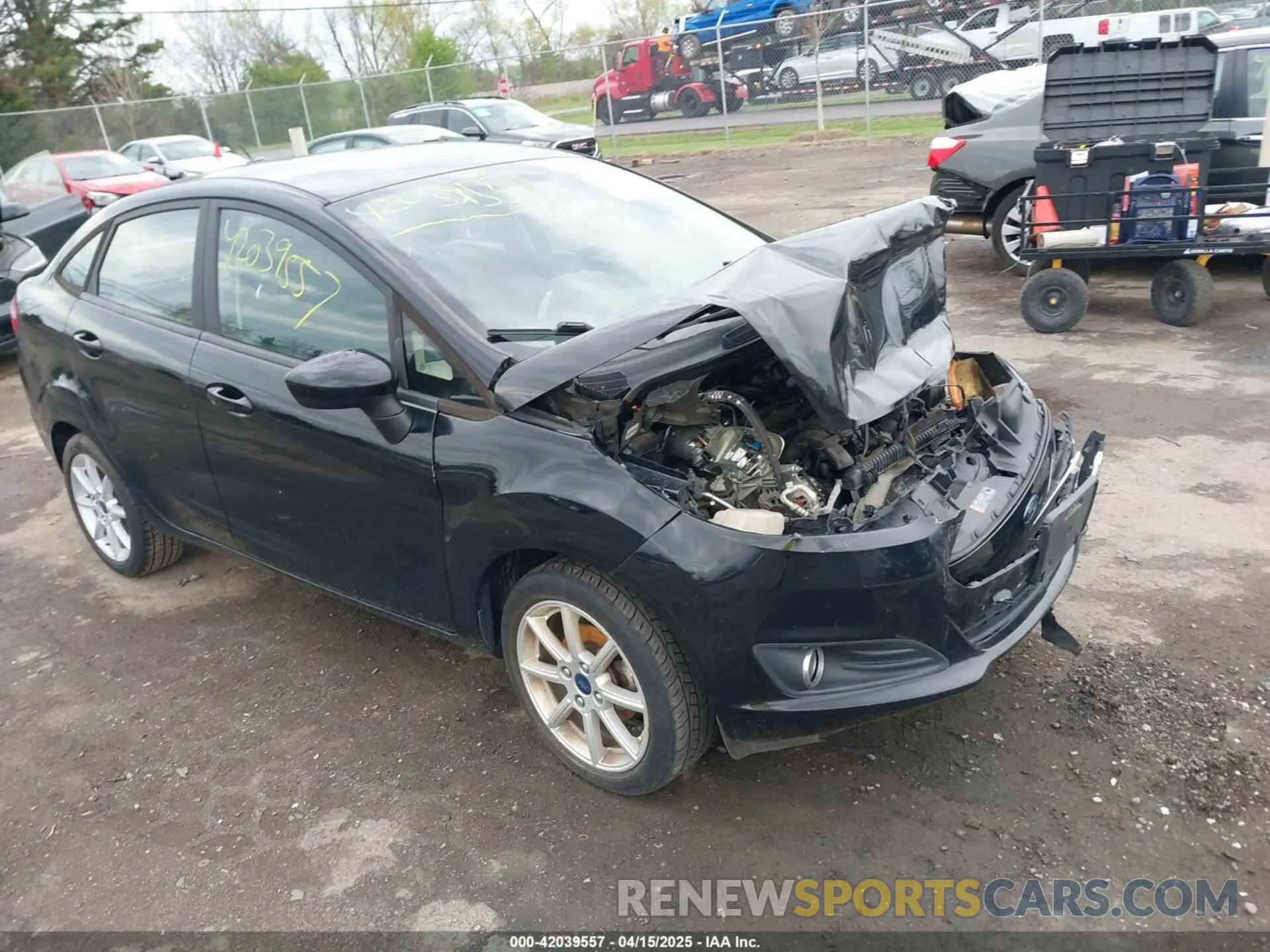 1 fotografías del automóvil dañado 3FADP4BJ7KM105246 FORD FIESTA 2019