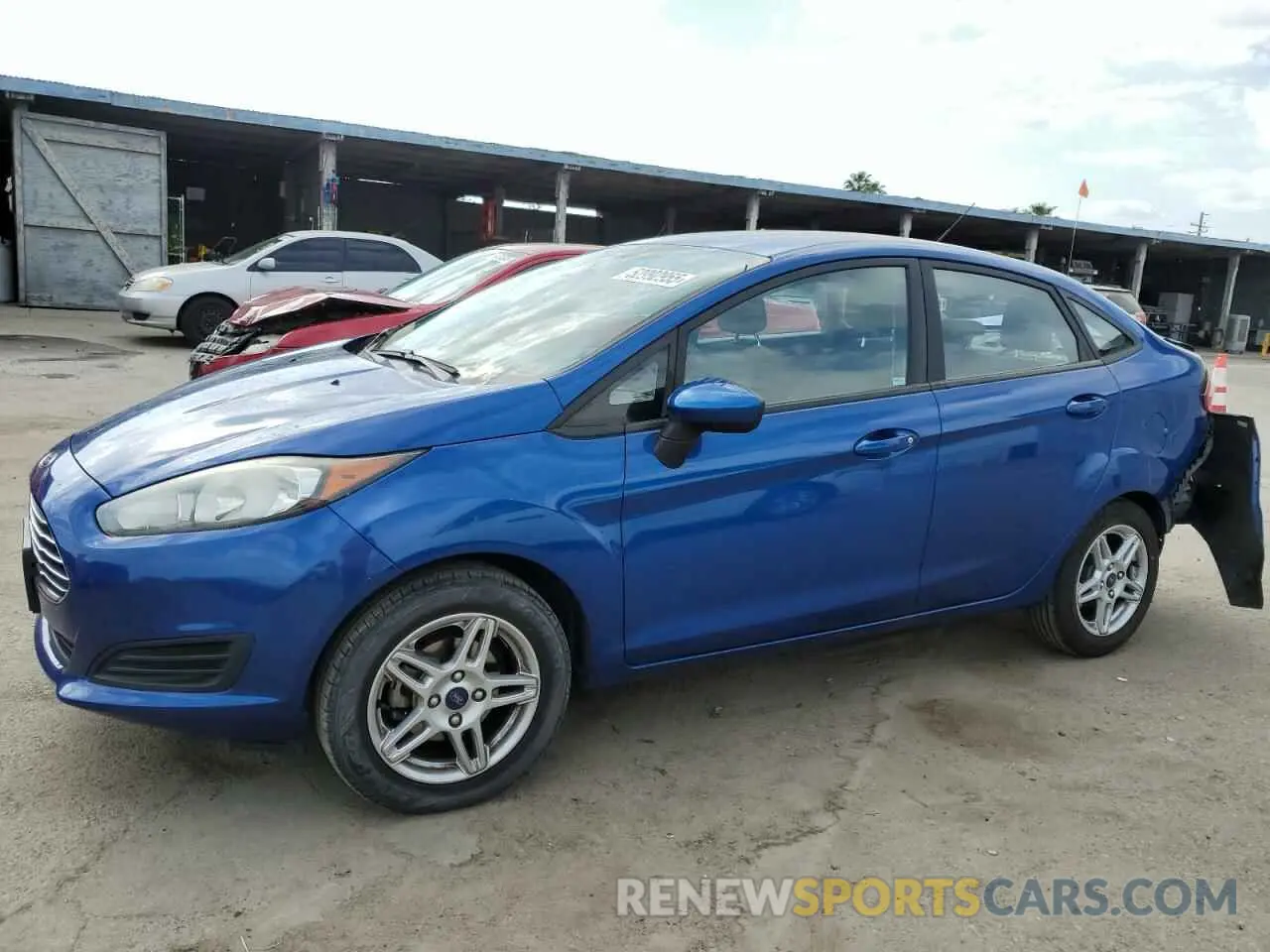 1 fotografías del automóvil dañado 3FADP4BJ7KM156150 FORD FIESTA 2019
