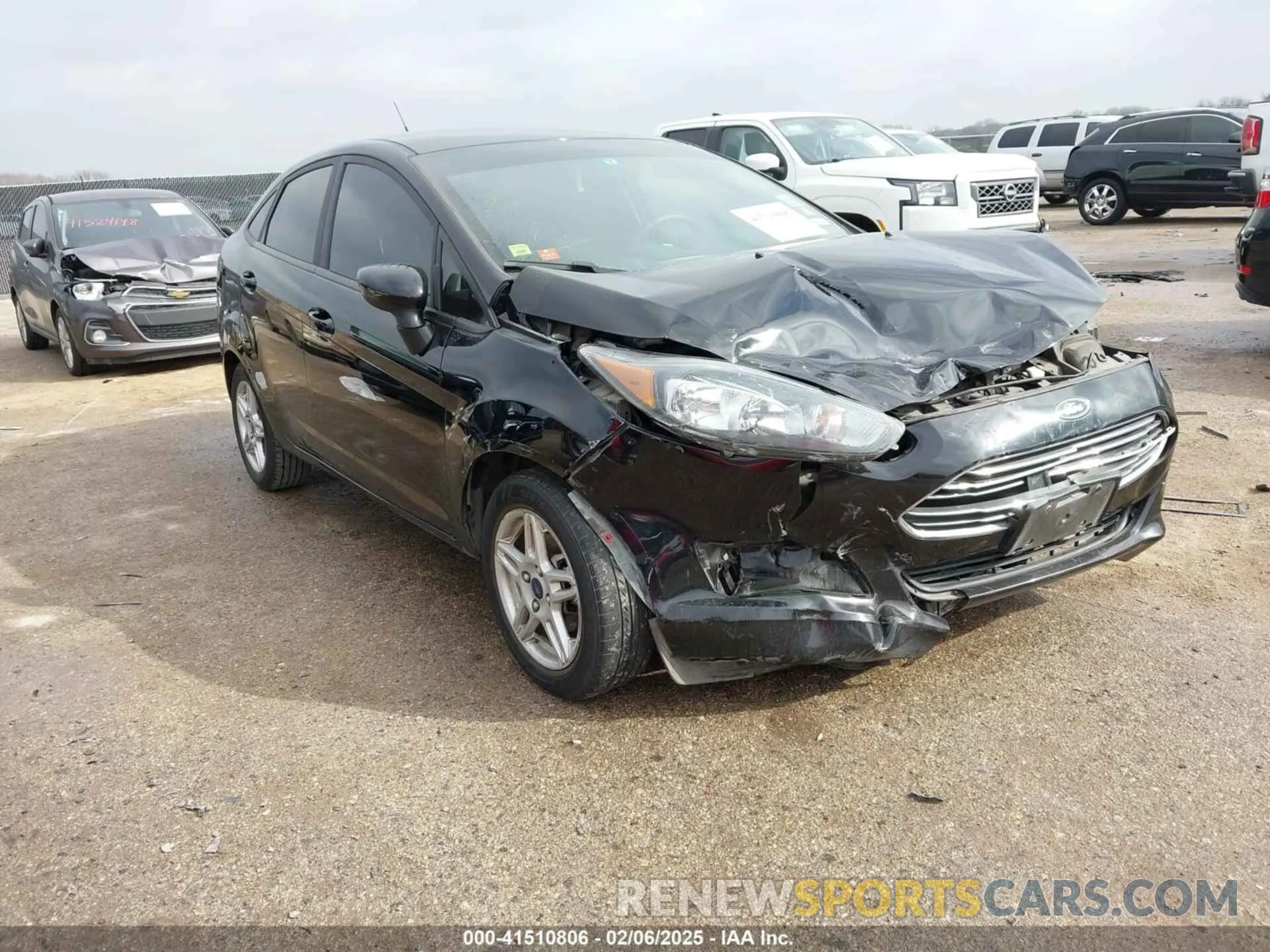 1 fotografías del automóvil dañado 3FADP4BJ7KM158142 FORD FIESTA 2019