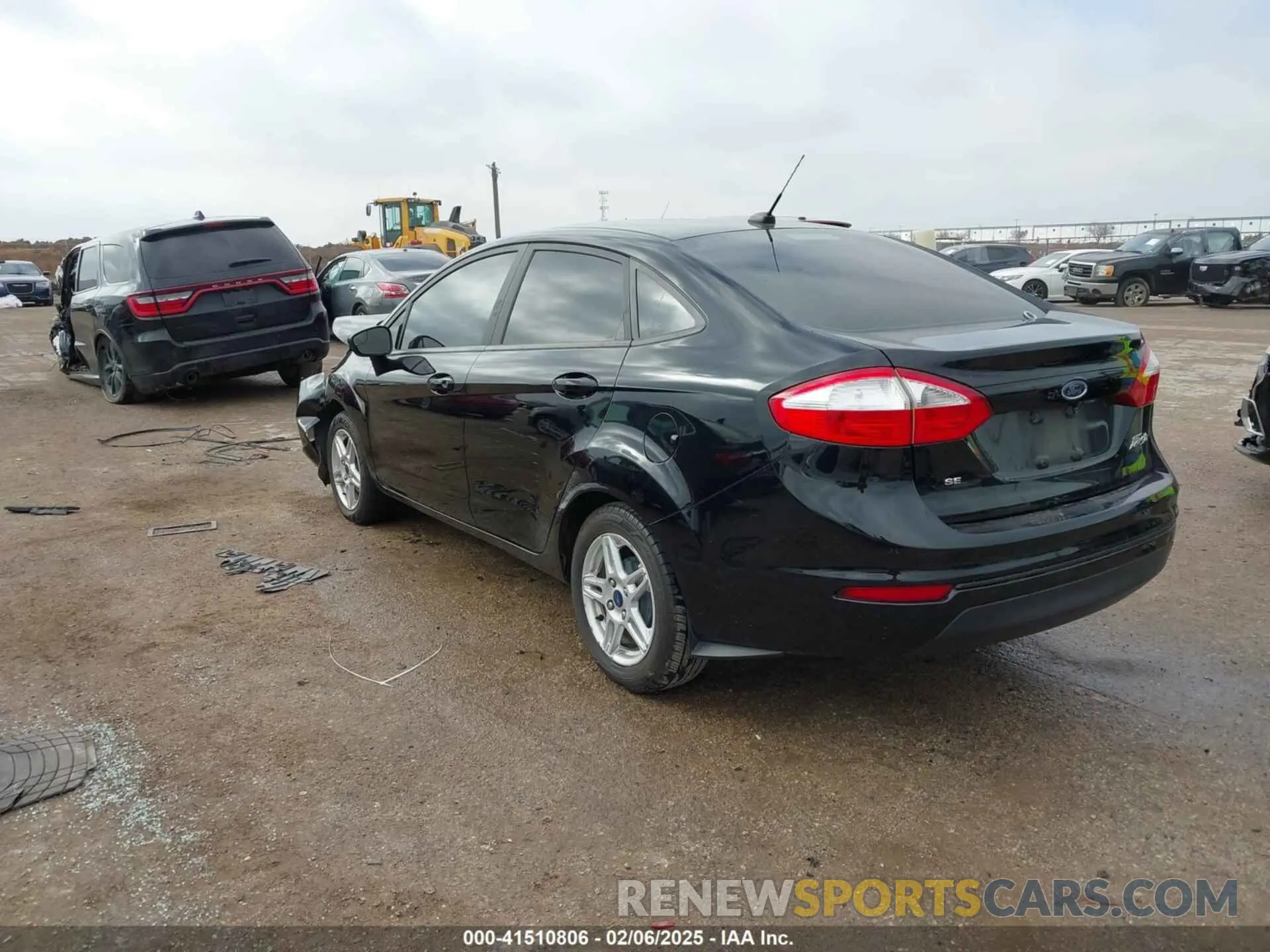 3 fotografías del automóvil dañado 3FADP4BJ7KM158142 FORD FIESTA 2019
