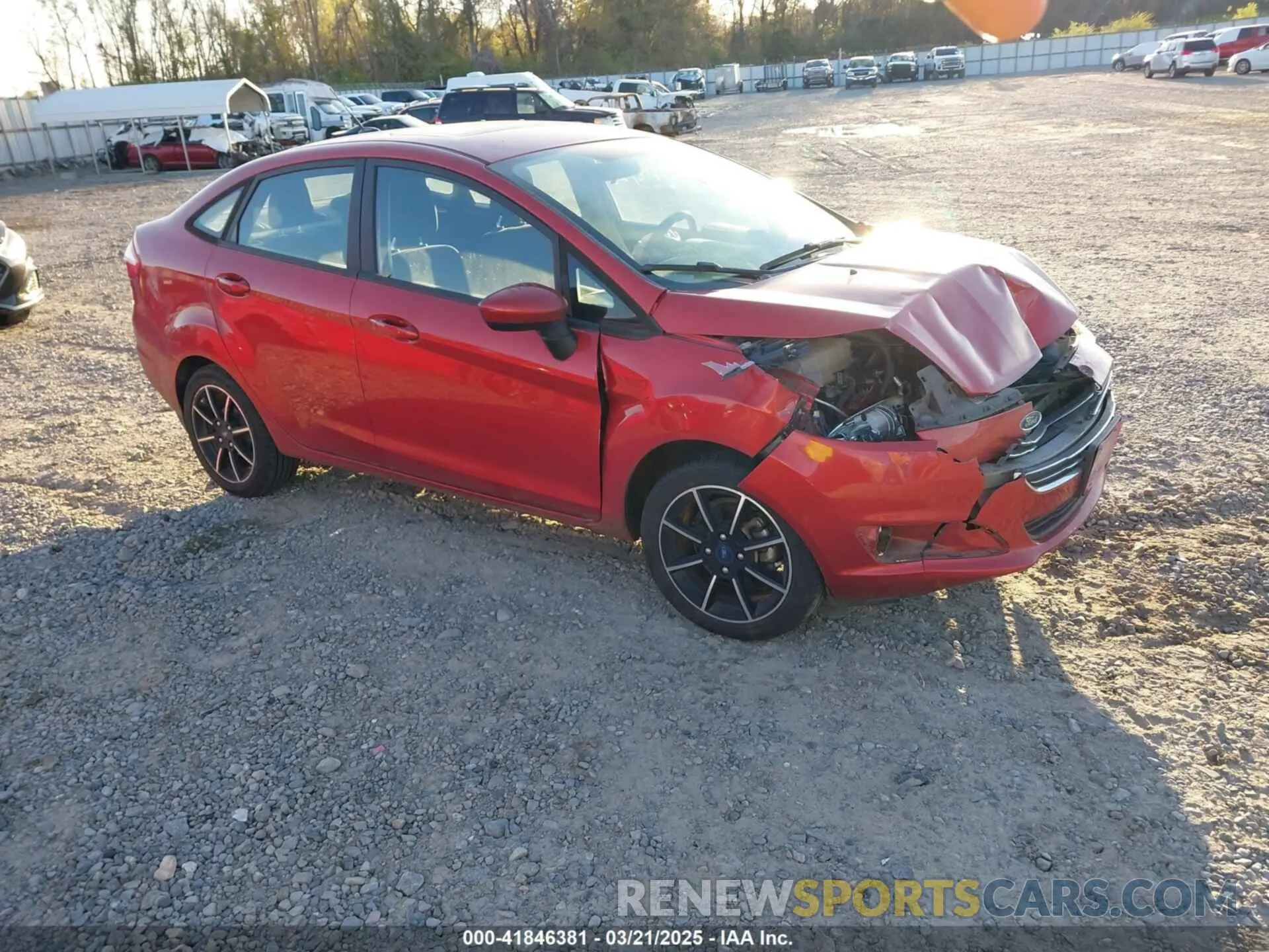 1 fotografías del automóvil dañado 3FADP4BJ7KM164586 FORD FIESTA 2019