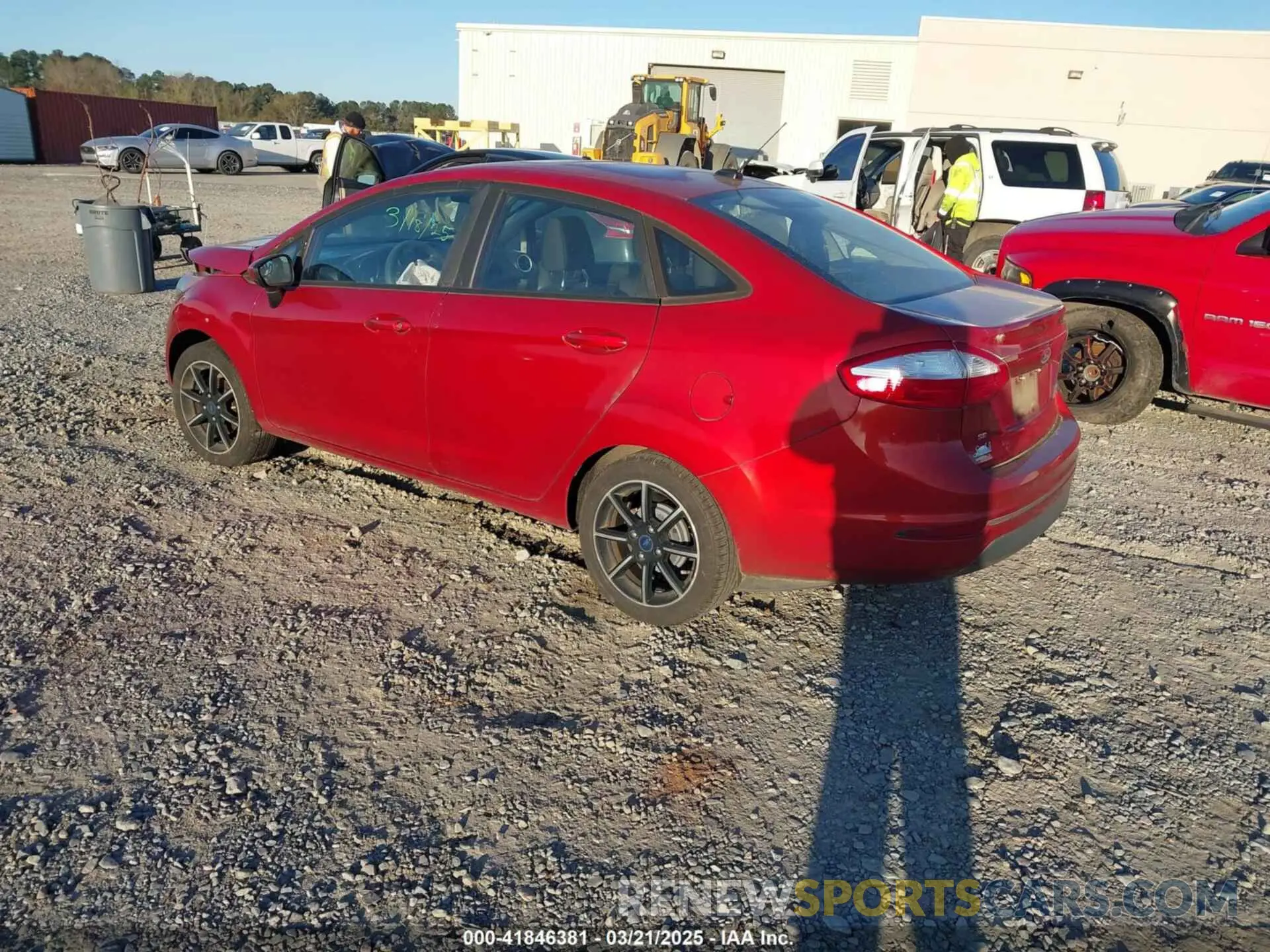 3 fotografías del automóvil dañado 3FADP4BJ7KM164586 FORD FIESTA 2019