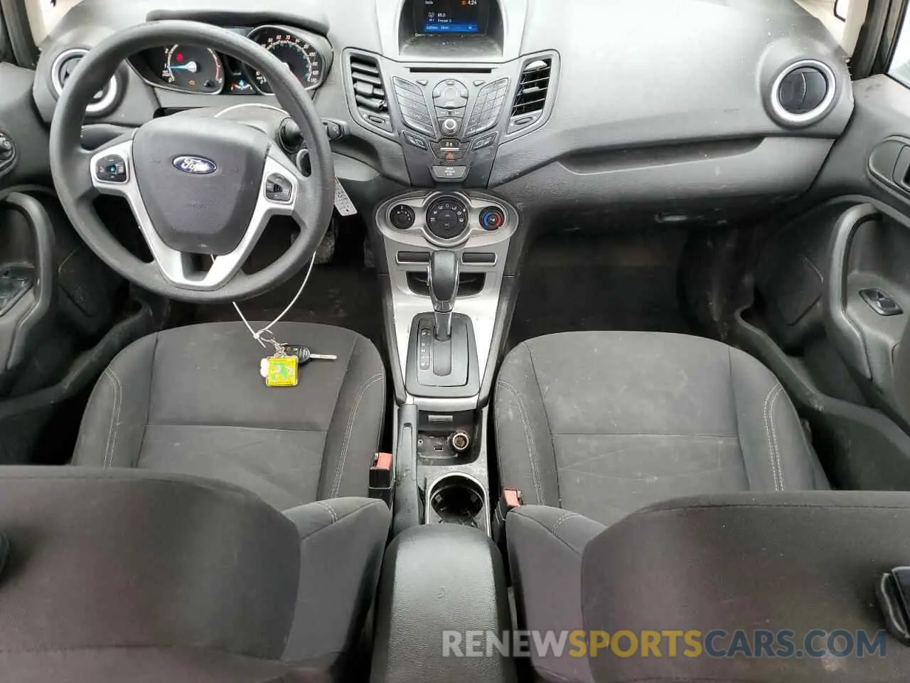 8 fotografías del automóvil dañado 3FADP4BJ9KM108763 FORD FIESTA 2019