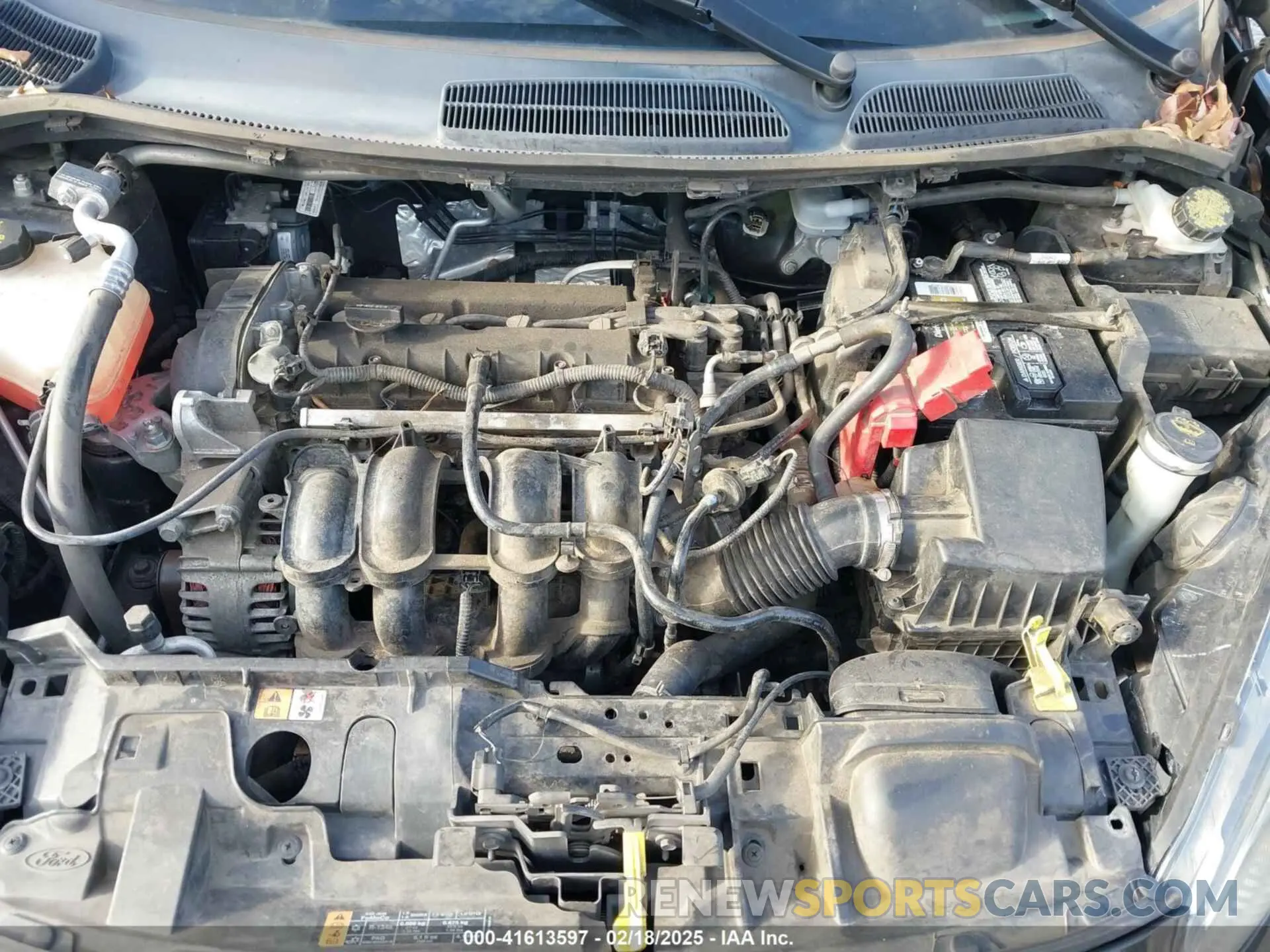 10 fotografías del automóvil dañado 3FADP4BJ9KM118340 FORD FIESTA 2019