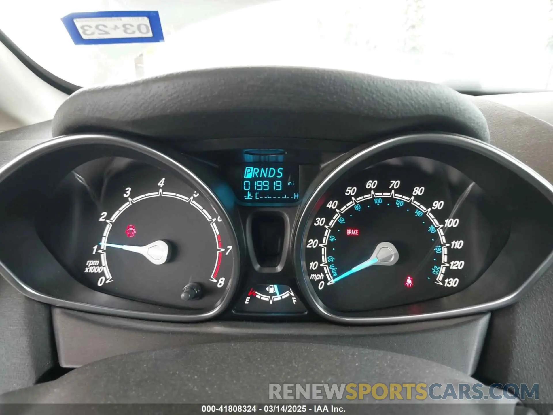 7 fotografías del automóvil dañado 3FADP4BJ9KM135249 FORD FIESTA 2019