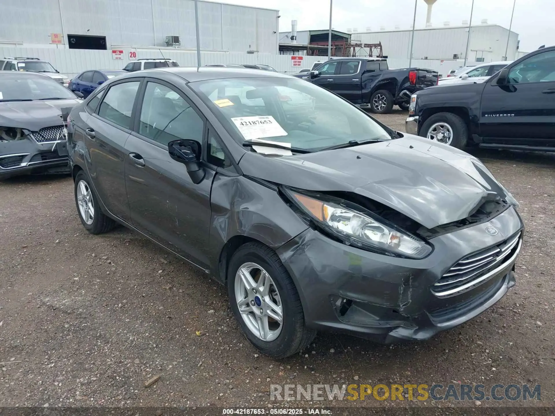 1 fotografías del automóvil dañado 3FADP4BJXKM102440 FORD FIESTA 2019
