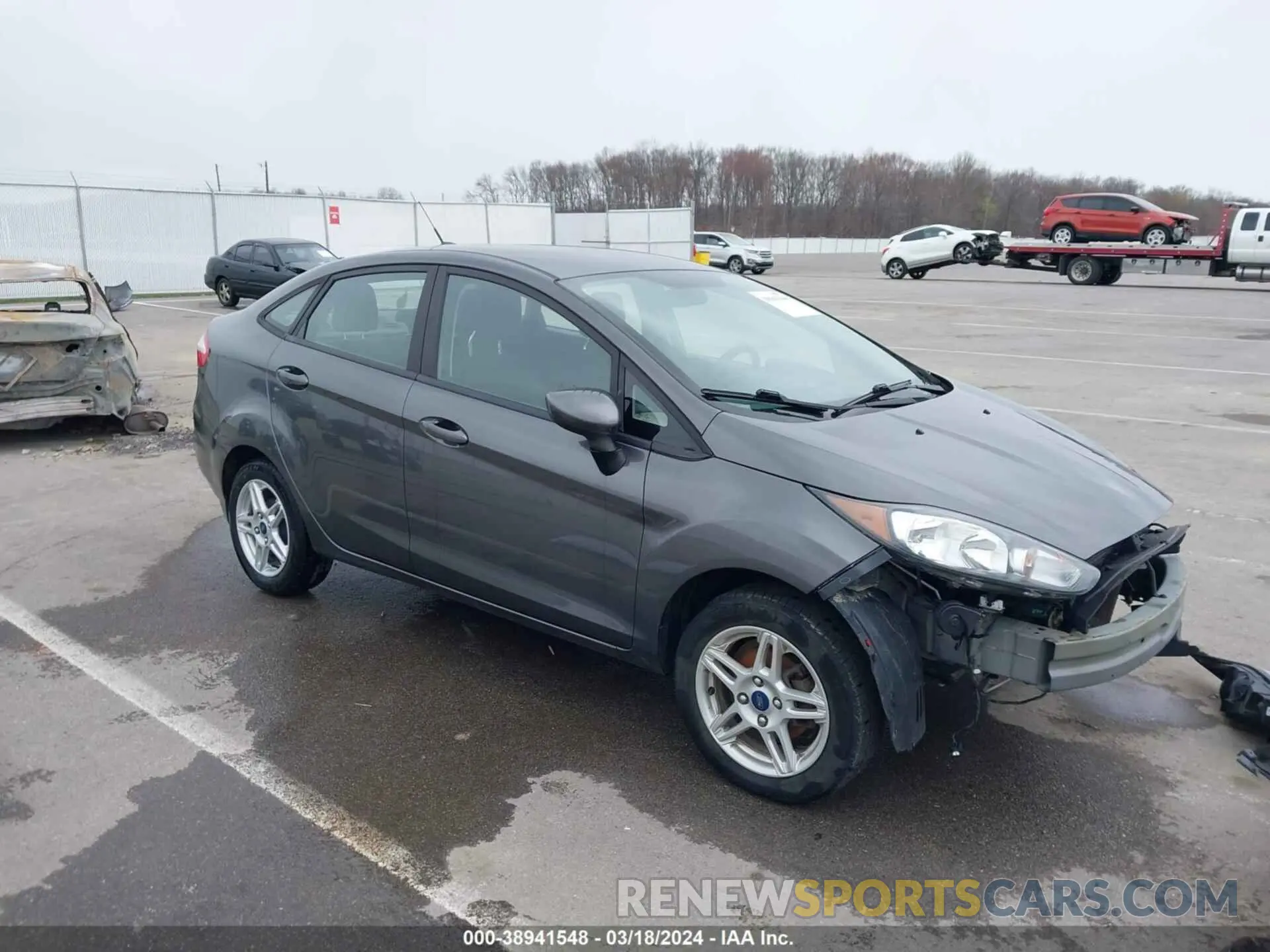1 fotografías del automóvil dañado 3FADP4BJXKM110473 FORD FIESTA 2019