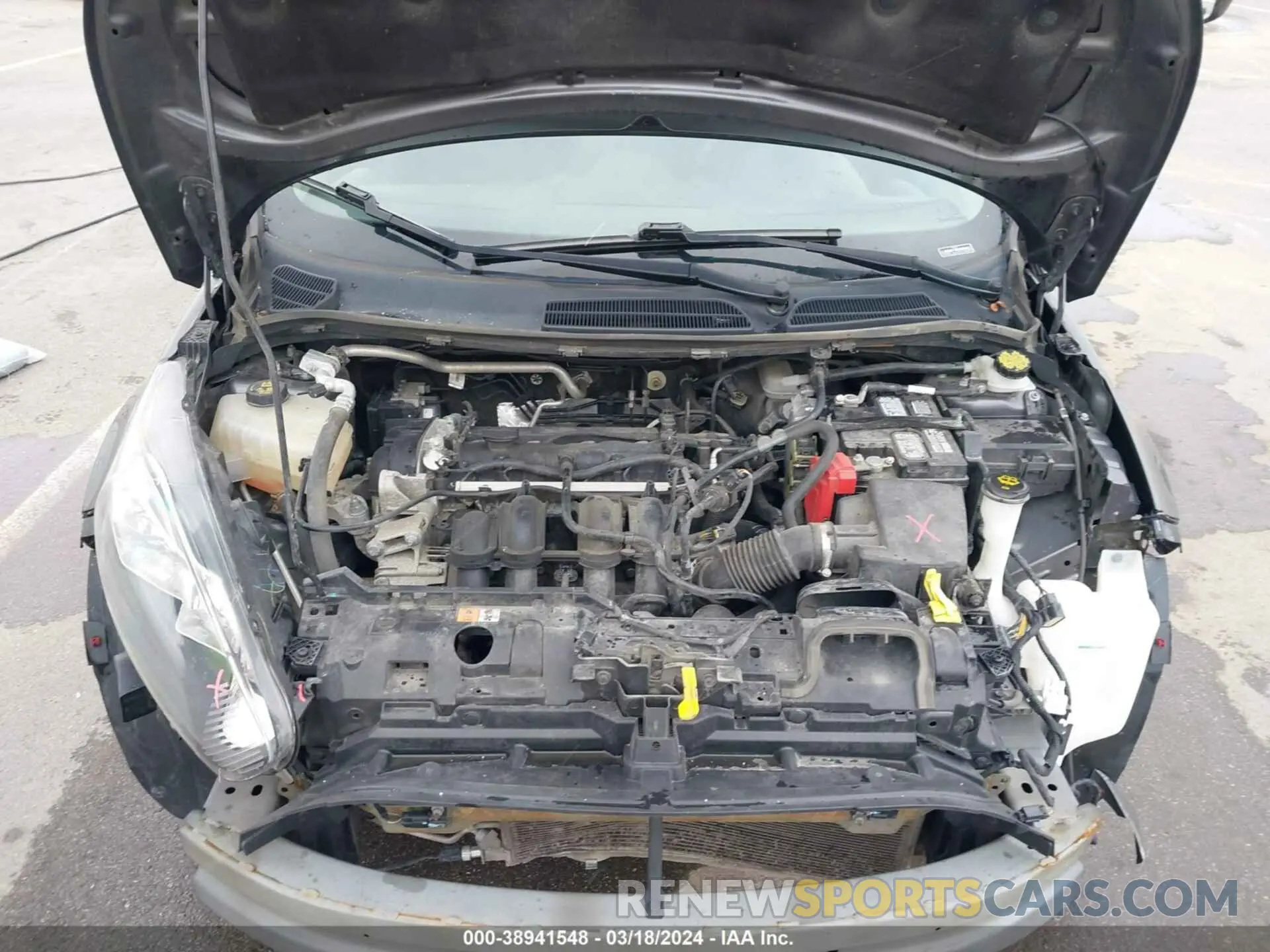 10 fotografías del automóvil dañado 3FADP4BJXKM110473 FORD FIESTA 2019